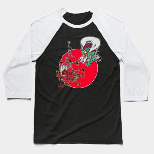 The gods Raijin and Fujin Baseball T-Shirt